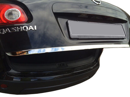 Trunk sill protector stainless steel for Nissan Qashqai 2007-2010 - image 1