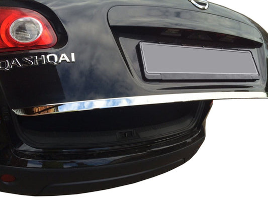 Trim edge, rear (stainless) for Nissan Qashqai 2007-2010 - image 1
