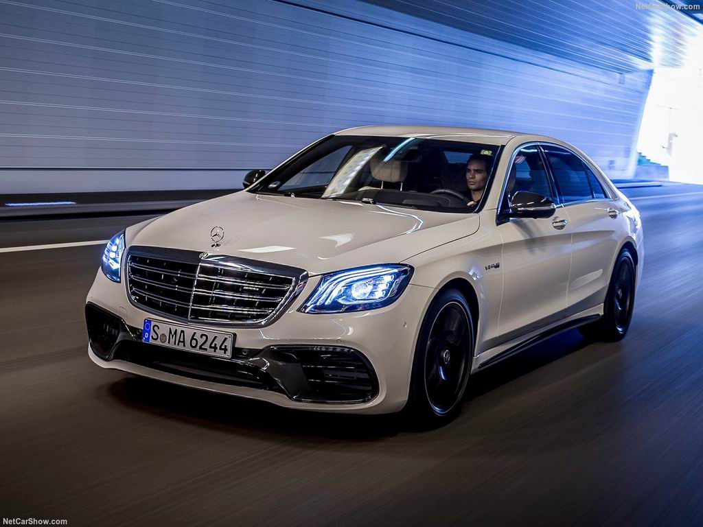 AMG radiator grille for Mercedes S-class W222 - image 1