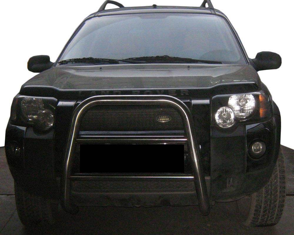 The QT008 bumper guard (stainless) for Land Rover Freelander II - Reelken Auto