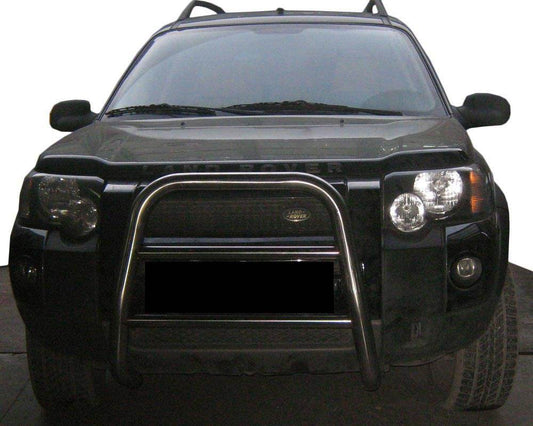 The QT008 bumper guard (stainless) for Land Rover Freelander II - Reelken Auto