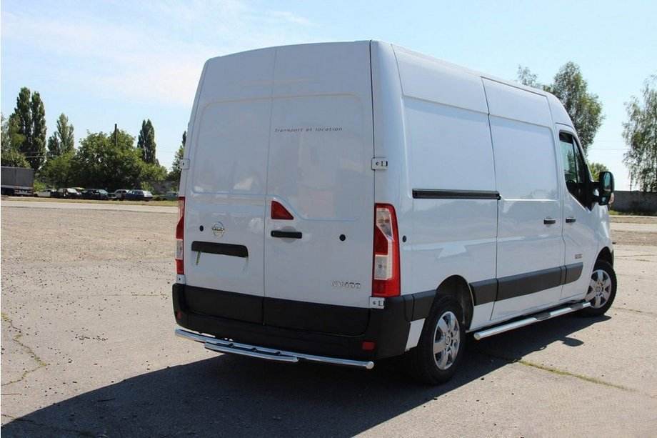 Rear arch AK008 (stainless steel) for Renault Master 2011-2023 - Reelken Auto