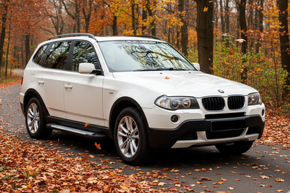 Side Steps Allmond Grey (2 pcs, Aluminum) for BMW X3 E-83 2003-2010 - image 1