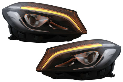 Full LED Headlights (2 pcs) for Mercedes A-сlass W176 2012-2018 - image 2