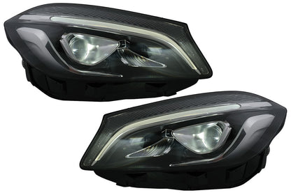 Full LED Headlights (2 pcs) for Mercedes A-сlass W176 2012-2018 - image 1