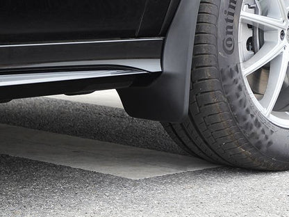 Premium Mud Flaps (painted fender flares, model without side steps, 4 pcs) for Mercedes GLE W167 2018- - image 1