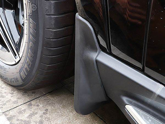 Mudguards (painted fender flares, model with footpegs, 4 pcs) for Mercedes GLE W167 - Reelken Auto