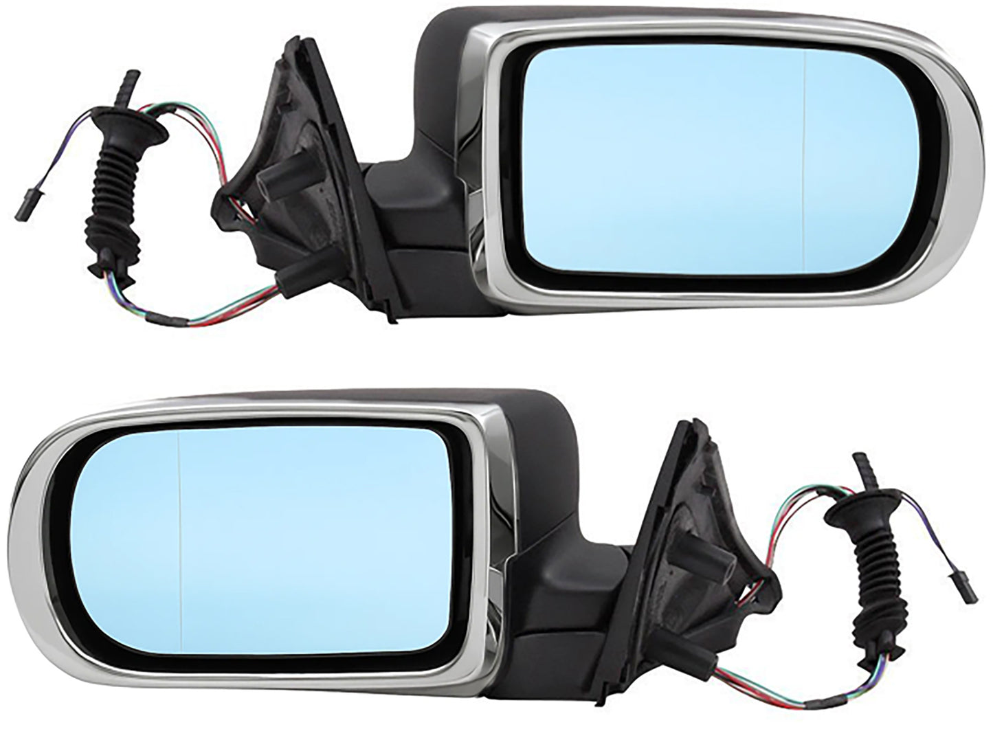 Mirror Covers (2 pcs, Plastic) for BMW 5 Series E-39 1996-2003 - image 3