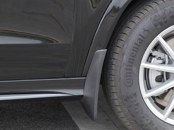 Mudguards (colored arch extenders, model without footboards, 4 pcs.) for Mercedes GLE W167 - Reelken Auto