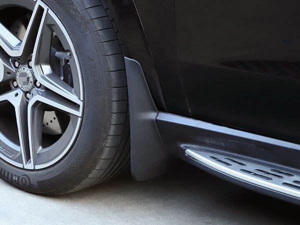 Mudguards (4 pieces, cars with thresholds) for Mercedes GLS X167 - Reelken Auto