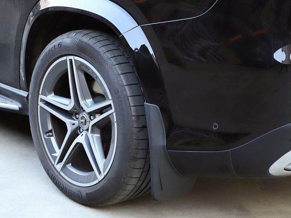 Mudguards (4 pieces, cars with thresholds) for Mercedes GLS X167 - Reelken Auto