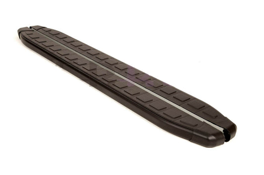 Lateral platforms Fullmond Black (2 pieces, aluminum) for Volkswagen Touareg 2010-2018 - Reelken Auto