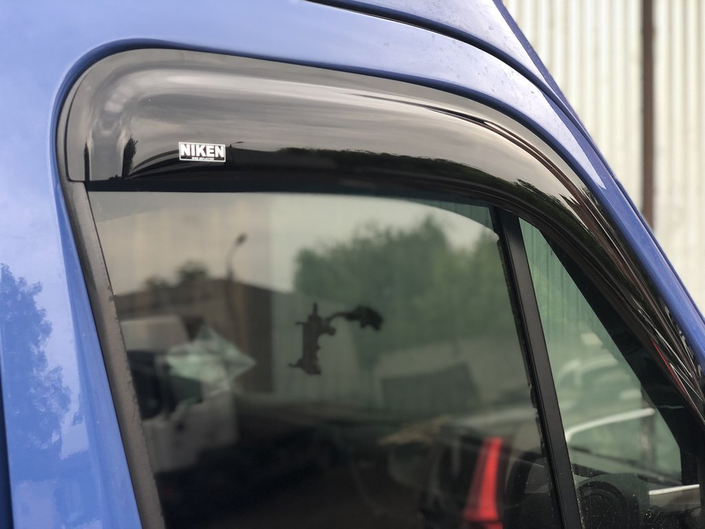 Window Deflectors (2 pcs, Niken) for Renault Master 2011-2023 - image 4