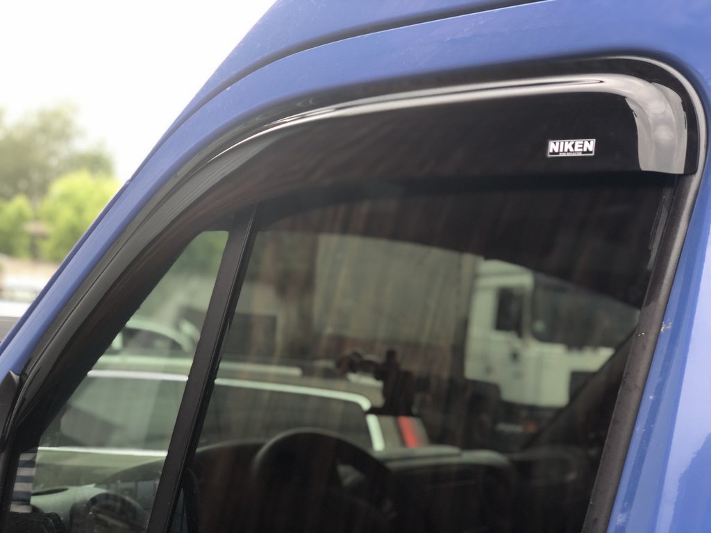 Window Deflectors (2 pcs, Niken) for Opel Movano 2010-2021 - image 3