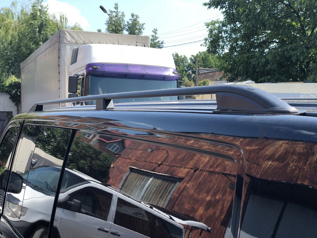 Skyport Roof Rails (black) for Volkswagen T5 Transporter 2003-2010 - image 4