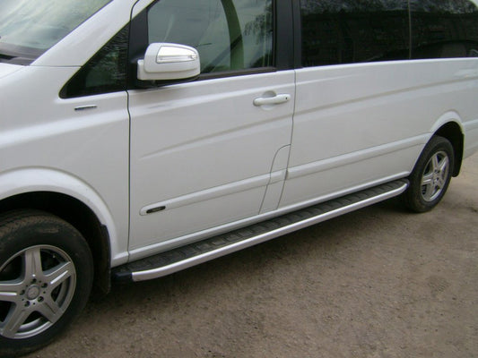 Side platform Alliance (2 pieces, aluminum) for Mercedes Viano 2004-2014 - image 1