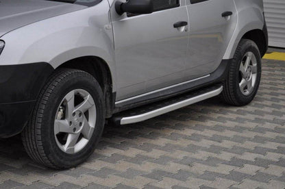 Fullmond lateral platforms (2 PCs, aluminum alloy.) for Dacia Duster 2008-2018 - Reelken Auto