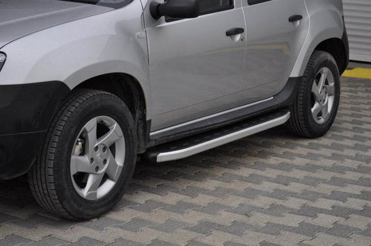 Fullmond lateral platforms (2 PCs, aluminum alloy.) for Dacia Duster 2008-2018 - Reelken Auto