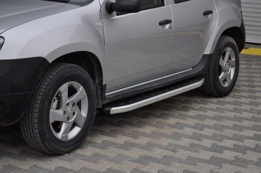 Side Steps Fullmond (2 pcs, aluminum profile) for Dacia Duster 2008-2018 - image 1