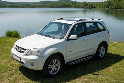 Side Steps Rainbow (2 pcs, Aluminum) for Chery Tiggo 3 2005- - image 1