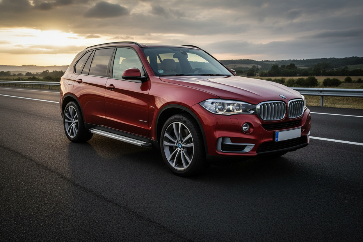 Side Steps Maya V2 (2 pcs, Aluminum) for BMW X5 F-15 2013-2018 - image 1