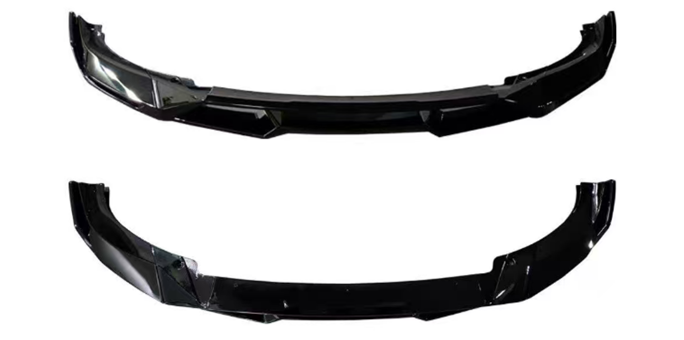 Front Lip Spoiler Paradigm (for M-Sport 2022-2024, Gloss Black) for BMW X3 G01 2018- - image 1