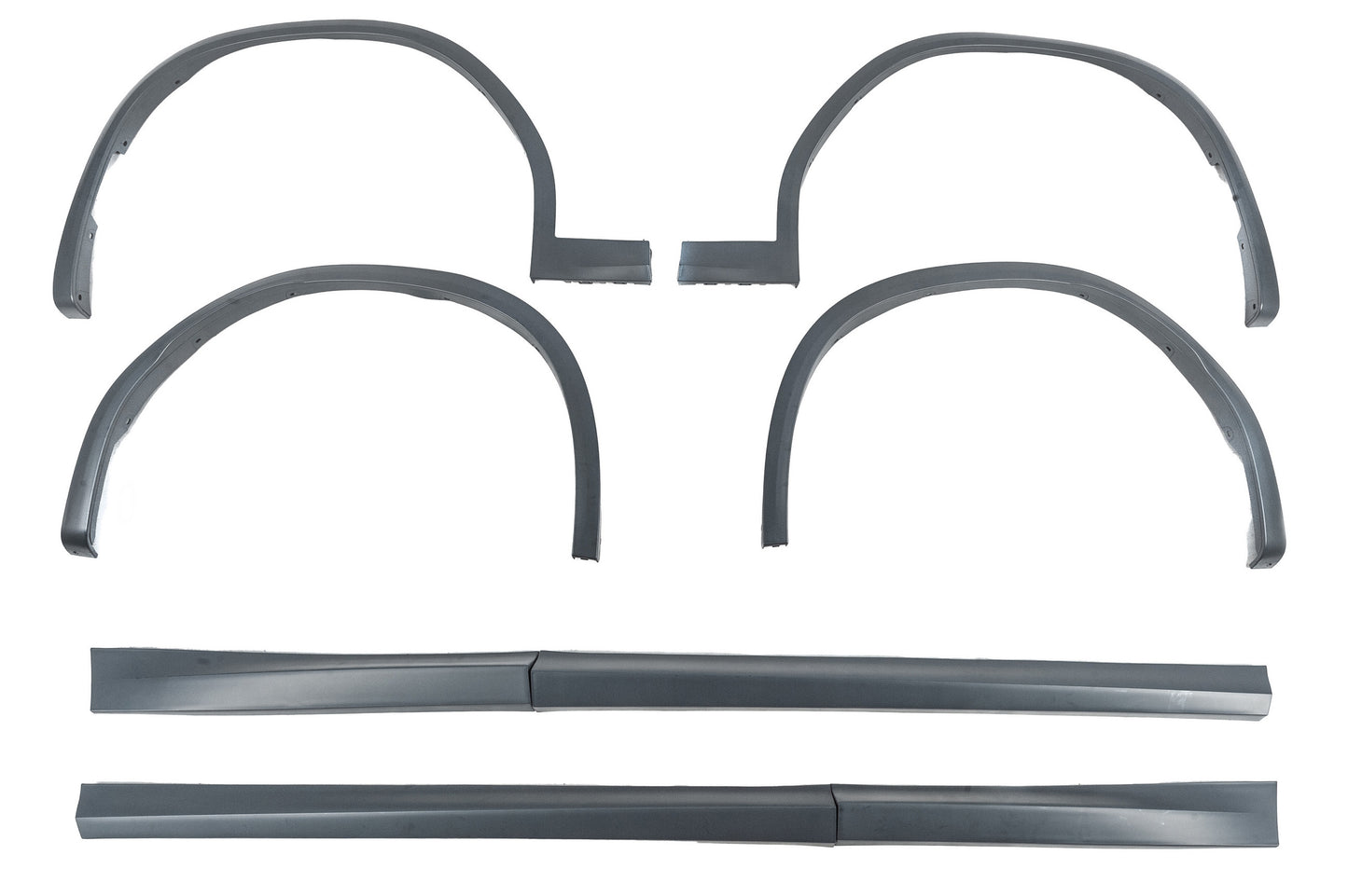 Set of moldings and fender flares in X3M F97 style (2022-2024) for BMW X3 G01 2018- - image 1