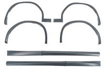 Set of moldings and fender flares in X3M F97 style (2022-2024) for BMW X3 G01 2018- - image 1