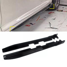 Side Skirt Blades (Black Gloss) for BMW X4 G02 2018- - image 1