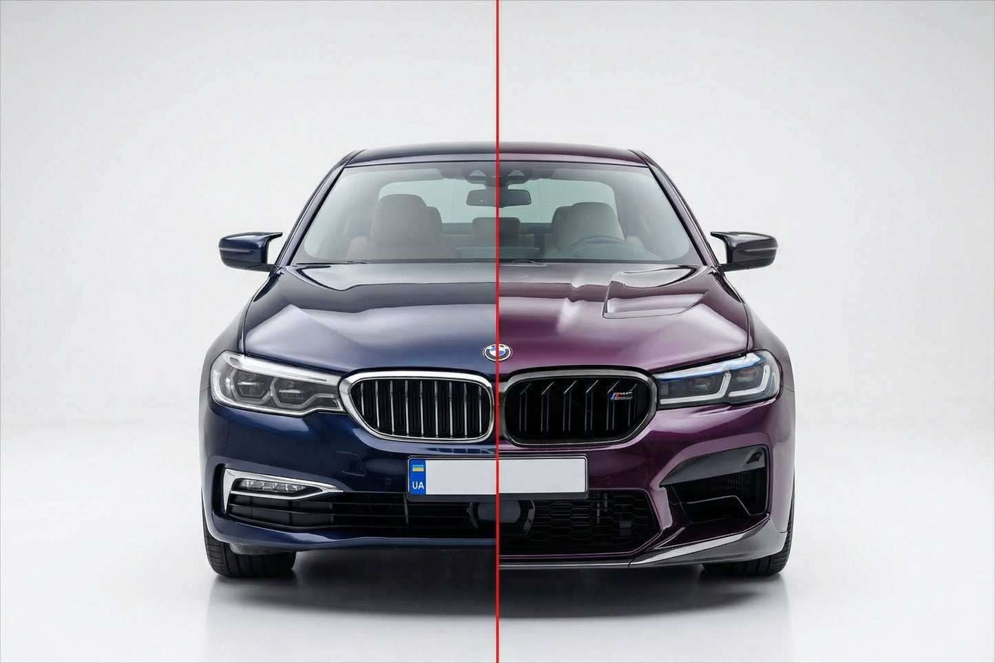 Facelift kit with hood and fenders (to M5 Competition 2021) for BMW 5 Series G30/G31 2017-2023 - image 1