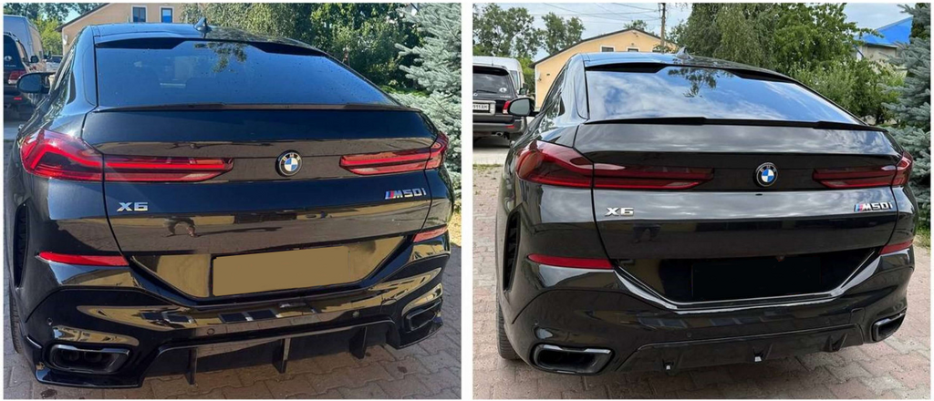 Body kit Paradigm Black Knight (2018-2022) for BMW X6 G06 2019- - image 8
