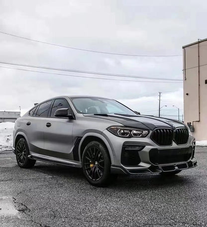 Body kit with hood Carbon V2 (2018-2022) for BMW X6 G06 2019- - image 1
