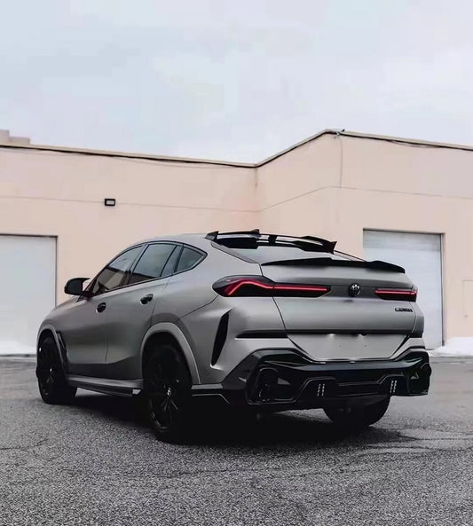 Body kit with hood Carbon V2 (2018-2022) for BMW X6 G06 2019- - image 2