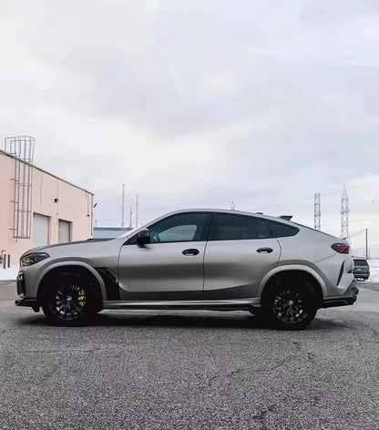 Body kit with hood Carbon V2 (2018-2022) for BMW X6 G06 2019- - image 4