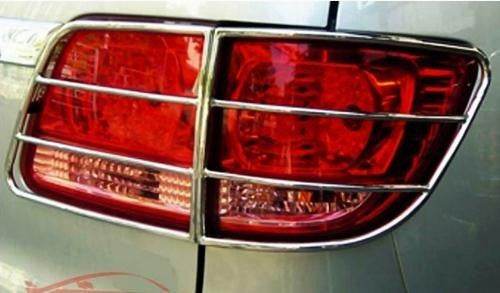 Rear light protection (stainless) for Toyota Fortuner 2006-2015 - Reelken Auto