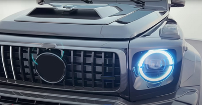 Radiator Grille Frame Carbon V1 for Mercedes G сlass W465 2025- - image 2