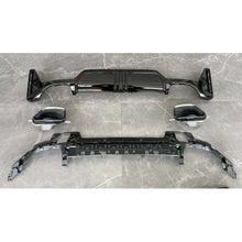 Rear diffuser with tips DPT (2022+, M-Performance) for BMW 3 Series G20/G21 2018- - image 2