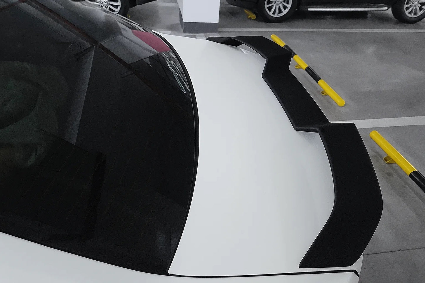 V-Style Spoiler (for G20/G80, Gloss Black) for BMW 3 Series G20/G21 2018- - image 1