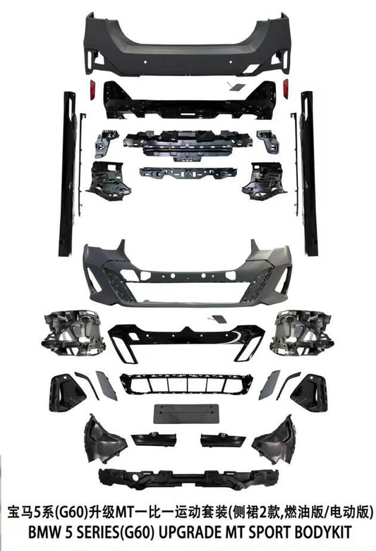 A set of body kits (M-Sport) for BMW 5/i5 series G60/60E/61 2023- - image 1