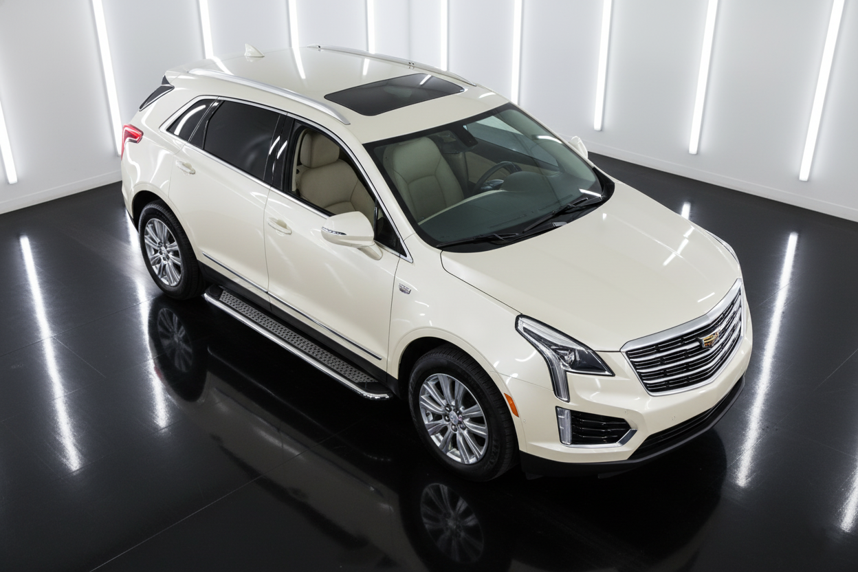Side Steps Maydos V2 (2 pcs, Aluminum & Stainless Steel) for Cadillac XT5 2016- - image 1