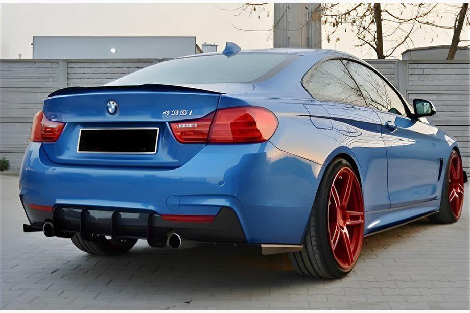 Spoiler M4-Style V2 (for F32, Gloss Black) for BMW 4 Series F32/F33/F36 2012-2020 - image 1