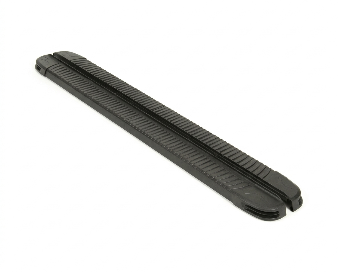 Side Steps Maya V1 Black (2 pcs, Aluminum) for Volkswagen Amarok 2010-2022 - image 1