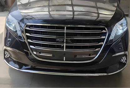 Front bumper chrome trim kit (2023+) for Mercedes Vito/V-class W447 2014- - image 3
