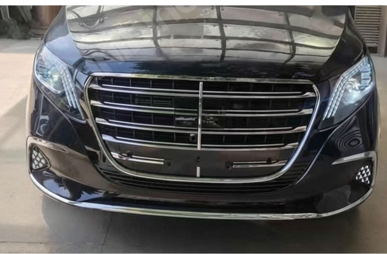 Front bumper chrome trim kit (2023+) for Mercedes Vito/V-class W447 2014- - image 1