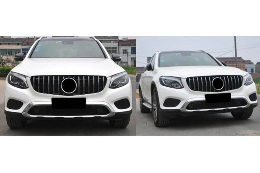 Front Grille GT Panamericana (2014-2016) for Mercedes GLA X156 2014-2019 - image 3