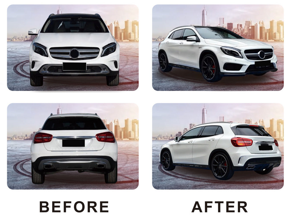 AMG Full Body Kit for Mercedes GLA X156 2014-2019 - image 2