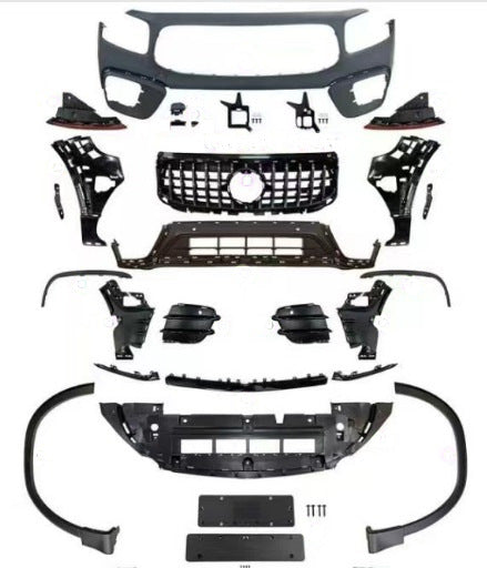 Front bumper AMG GLB35 (for 2024+) for Mercedes GLB X247 2019- - image 2