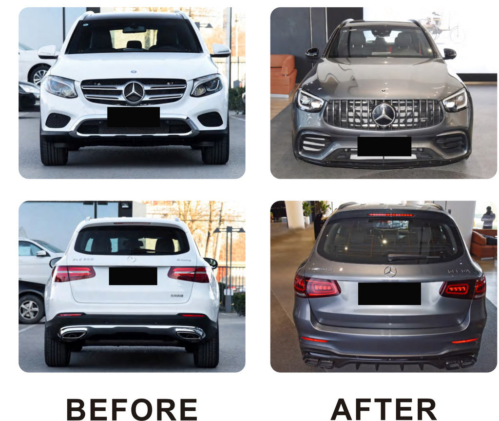 The restyling kit in the GLC63 of 2022 for Mercedes GLC X253 - image 10