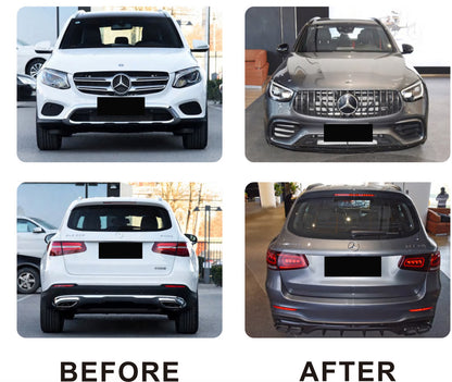 The restyling kit in the GLC63 of 2022 for Mercedes GLC X253 - image 10