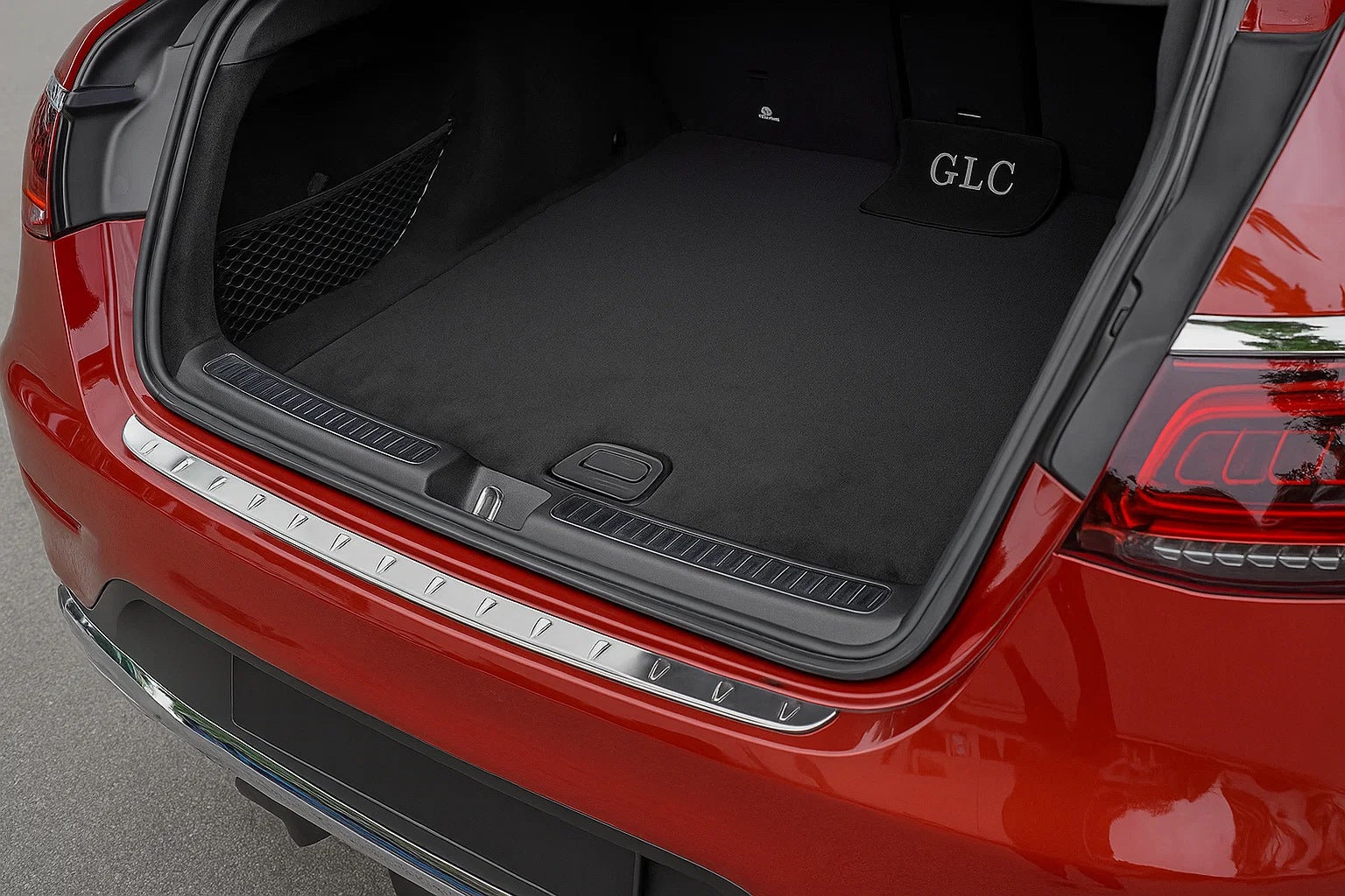 Rear Bumper Protector (ABS) for Mercedes GLC coupe C253 2016-2023 - image 1